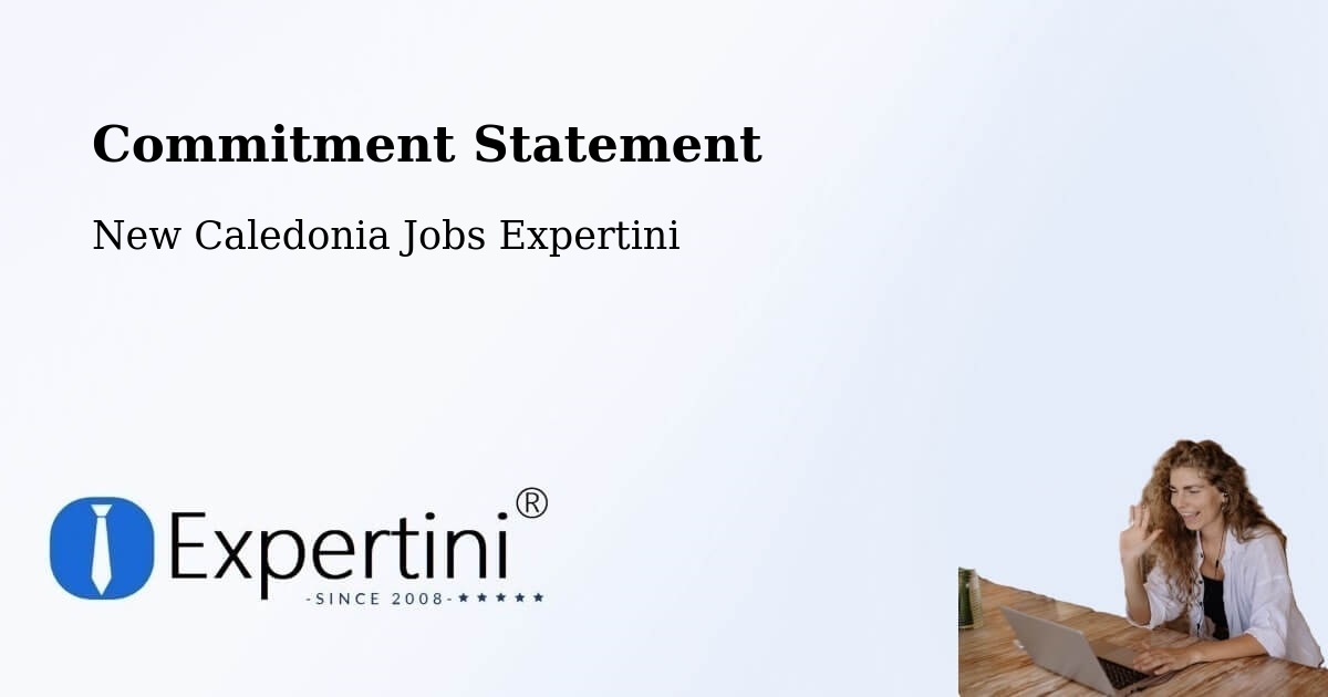 Corporate Commitment – Tongouin - New Caledonia Jobs Expertini