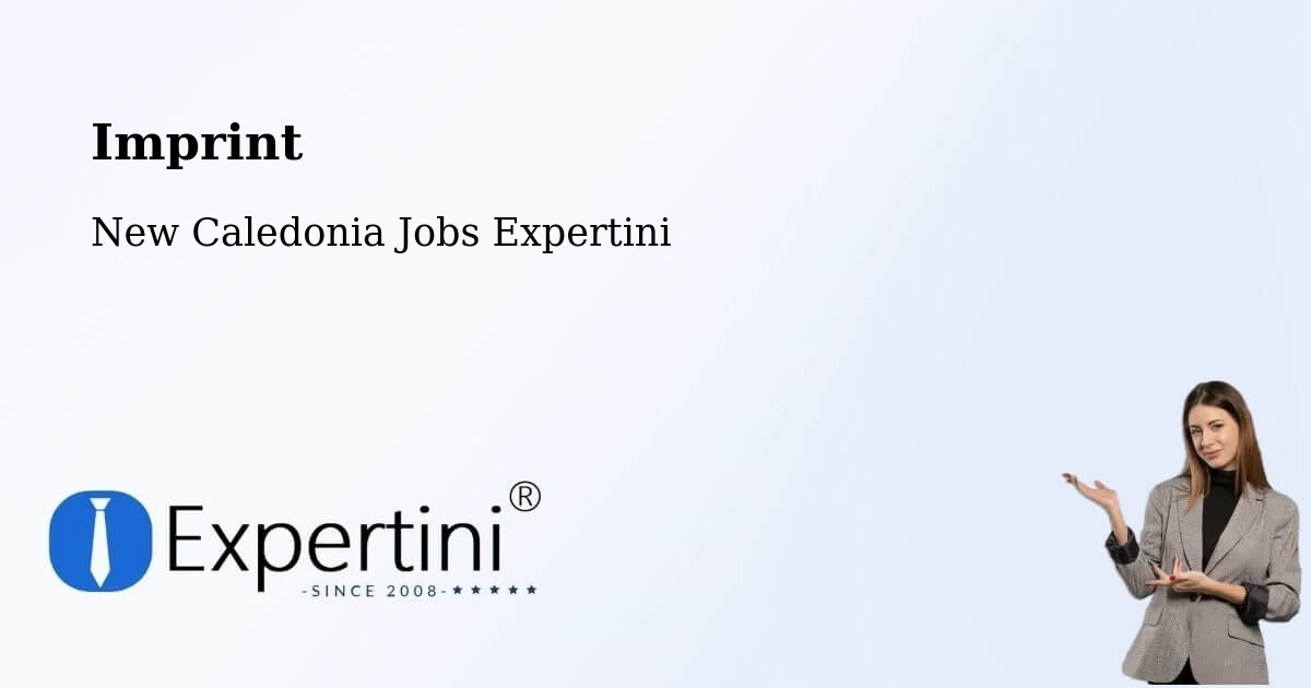 Imprint – Tongouin - New Caledonia Jobs Expertini